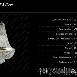 Lustra Imperial cristal Bohemia diametru 50cm 42729 universul-luminii.ro