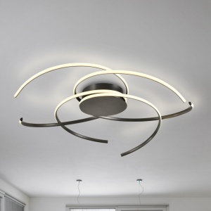 Lustra LED aplicata cu telecomanda Cadence - Img 1