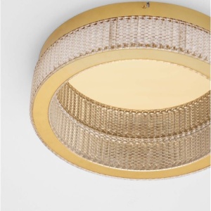 Lustra LED aplicata deosebita design modern KLEPSIDRA, 40cm - Img 3
