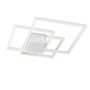 Lustra LED aplicata design modern geometric BILBAO 42W alba NVL-8160161 - Img 1