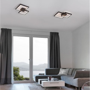 Lustra LED aplicata design modern geometric ENIGMA 19W NVL-9364037 58689 universul-luminii.ro