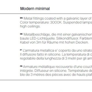 Lustra LED aplicata design modern Radiance 145819 universul-luminii.ro