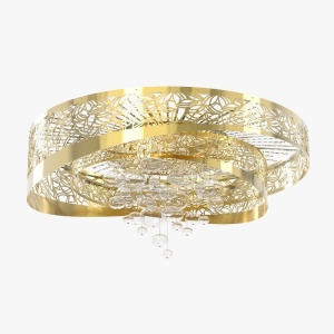 Lustra LED aplicata moderna diametru 100cm, design LUX GLORY 05-CH 198269 universul-luminii.ro