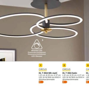 Lustra LED aplicata stil minimalist CHARLOTTE negru/auriu - Img 8