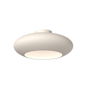 Lustra LED aplicata tavan din aluminiu alb Aros