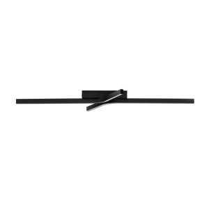 Lustra LED CCT aplicata design modern AKRO negru 245729 universul-luminii.ro