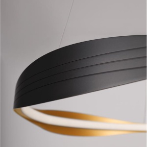 Lustra LED CCT moderna cu telecomanda Platinum 60cm 228439 universul-luminii.ro