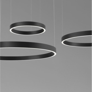 Lustra LED circulara cu 3 inele 80/60/40cm ELOWEN 228459 universul-luminii.ro