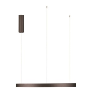 Lustra LED circulara ELOWEN 80cm, maro 147699 universul-luminii.ro