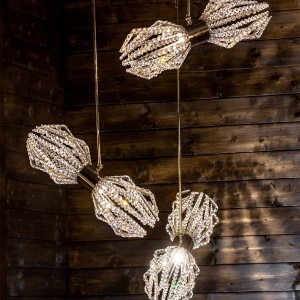 Lustra LED Cristal Bohemia Exclusive design LUX LUMINARY 02-CH - Img 3