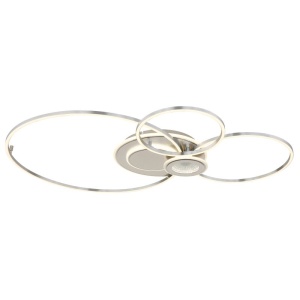 Lustra LED cu telecomanda design circular BELTRAN