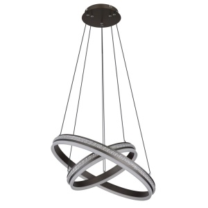 Lustra LED cu telecomanda design modern Grouni 60cm 135569 universul-luminii.ro
