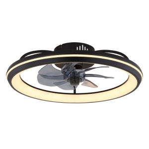 Lustra LED cu ventilator si telecomanda CELESTE 03643 GL 247409 universul-luminii.ro