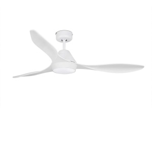 Lustra LED cu Ventilator si telecomanda design modern POLARIS alb 33346