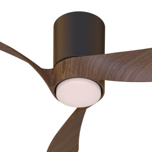 Lustra LED cu Ventilator si telecomanda NEMO II XS negru/nuc - Img 8