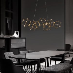 Lustra LED deosebita design modern NEBULA, 94,5cm 59839 universul-luminii.ro