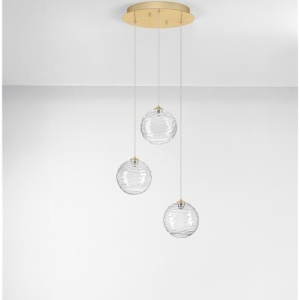 Lustra LED design decorativ 2700K BLAZIK D-36,5cm - Img 3