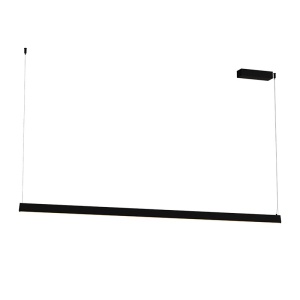 Lustra LED, Design Liniar, 32W 3000K SANDY BLACK, ZB-2556