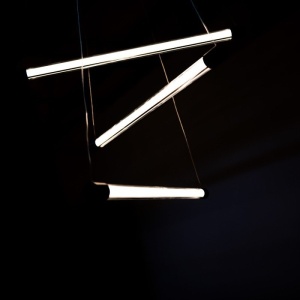 Lustra LED design modern Palos 3 3-Step DIMM Bk - Img 3