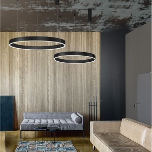 Lustra LED dimabila design circular MOTIF D-60cm 134059 universul-luminii.ro