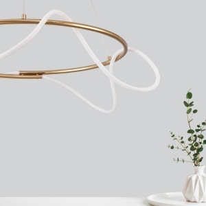 Lustra LED dimabila, design deosebit TIRIAC - Img 4
