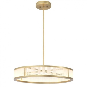 Lustra LED dimabila suspendata design elegant Thibaud S, alama antic - Img 1