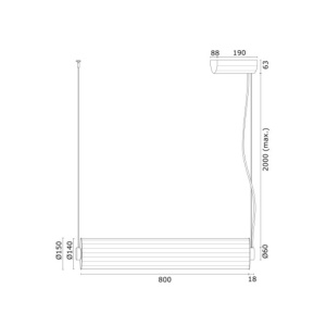 Lustra LED eleganta realizata manual Hampton alama periata 153459 universul-luminii.ro