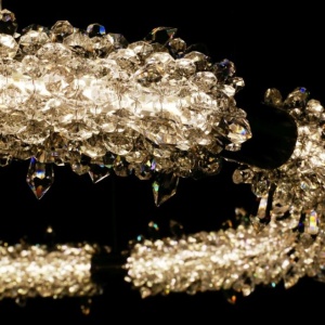 Lustra LED LUX moderna design circular D65 GLACEE 01 - Img 8