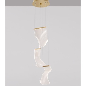 Lustra LED moderna cu design original deosebit SIDERNO 90979 universul-luminii.ro