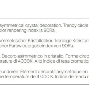 Lustra LED moderna design deosebit Krone - Img 7