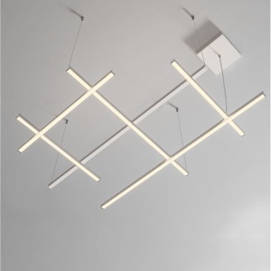 Lustra LED moderna design geometric PACE 152809 universul-luminii.ro