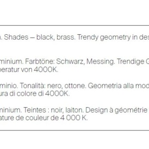 Lustra LED, pendul design modern Halo negru 212299 universul-luminii.ro