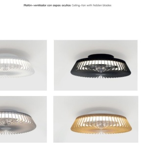 Lustra LED Smart cu Ventilator si telecomanda HIMALAYA lemn 139679 universul-luminii.ro