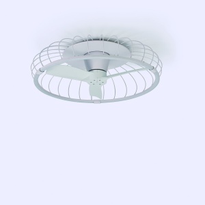 Lustra LED Smart cu Ventilator si telecomanda NATURE ALB 139699 universul-luminii.ro