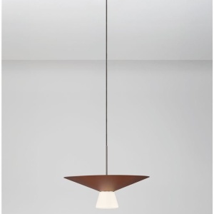 Lustra LED suspendata BARIS Rust Brown 38cm - Img 4
