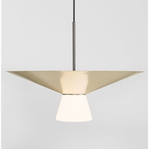 Lustra LED suspendata BARIS White Tea 38cm - Img 6
