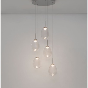 Lustra LED suspendata decorativa BRITA 5L - Img 7