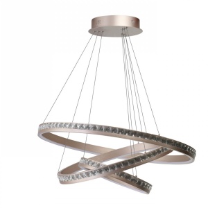 Lustra LED suspendata design circular CAMELIA 40+60+80 3-STEP DIMM