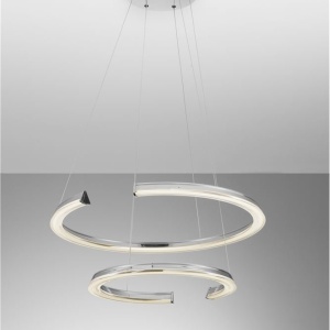 Lustra LED suspendata design circular ELMO 232829 universul-luminii.ro