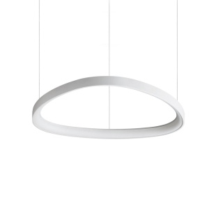 Lustra LED suspendata design circular GEMINI SP D061 ON-OFF BIANCO 4000K
