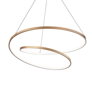 Lustra LED suspendata design circular Oz sp d80 on-off 4000k alama - Img 1