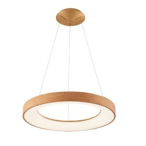 Lustra LED suspendata design circular SANTANA 38 3000K WO - Img 1