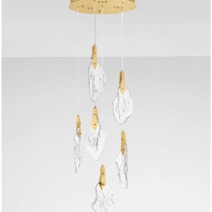 Lustra LED suspendata design decorativ BELLINA D-50cm - Img 3