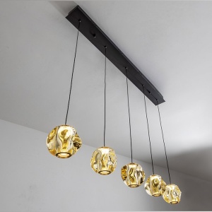Lustra LED suspendata design decorativ modern Zaria 5L 50009 universul-luminii.ro