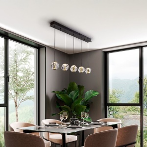 Lustra LED suspendata design decorativ modern Zaria 5L 71599 universul-luminii.ro