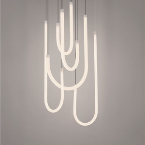 Lustra LED suspendata design decorativ TOPAZ - Img 6