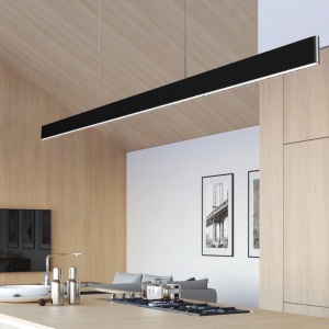 Lustra LED suspendata design liniar OLIVIER 120 3000K DIMM WH - Img 2