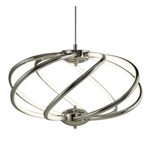 Lustra LED suspendata design modern 51cm Bardot 42W 6500-7CC SRT
