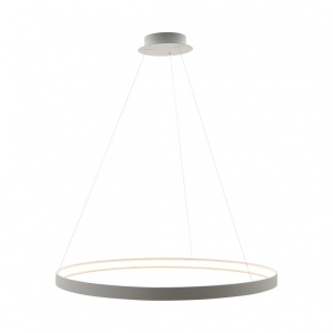 Lustra LED suspendata design modern circular CIRCLE 78, alb LA0716/1 - WH ZL - Img 5