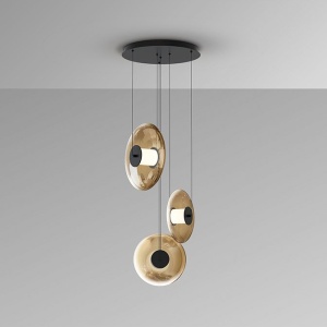 Lustra LED suspendata design modern Diabolo 3L - Img 5